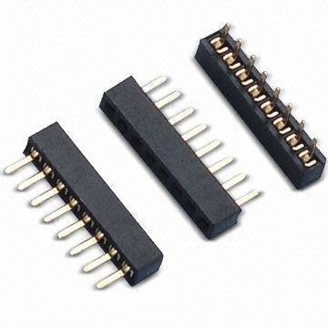 1.00mm Cabeçalho Feminino Tipo Reto de Linha Única