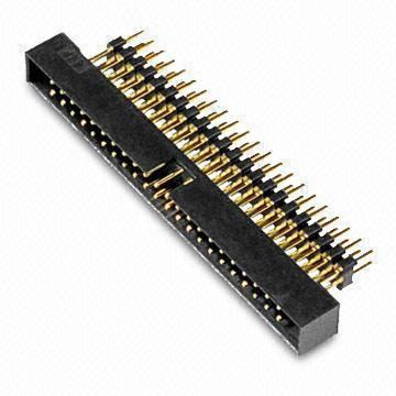 Cabeçalho de caixa de 1,27*2,54 mm em linha reta adicionar caixa