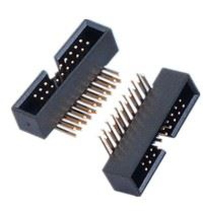 Cabeçalho de caixa de 1,27 mm Plástico Anjo Direito 5,4 mm