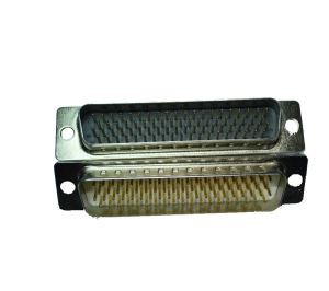 D-SUB PCB macho de quatro linhas 78 pinos retos